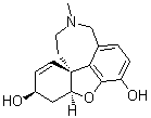 CAS#: 60755-80-8， (4aS,6R,8aS)-11-Methyl-5,6,9,10,11,12-hexahydro-4aH-[1]benzofuro[3a,3,2-ef][2]benzazepine-3,6-diol