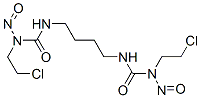 CAS 登录号：60784-43-2， 1,1'-四亚甲基二[3-(2-氯乙基)-3-亚硝基脲]