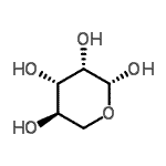 CAS 登录号：608-47-9， beta-D-来苏吡喃糖