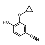 CAS 登录号：608514-93-8， 3-(环丙基氧基)-4-羟基苯甲腈