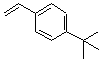 结构式 CAS# 608534-40-3, 1-(2-甲基-2-丙基)-4-乙烯基苯