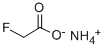 CAS 登录号：60916-92-9， 氟乙酸铵