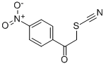 结构式 CAS# 6097-21-8, 4-硝基苯甲酰甲基硫氰酸酯
