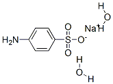 structure of CAS# 6106-22-5, Sodium Sulfanilate Dihydrate;Benzenesulfonic Acid, 4-Amino-, Monosodium Salt, Dihydrate;SULFANILIC ACID SODIUM SALT DIHYDRATE;SODIUM SULFANILATE, DIHYDRATE REAGENT