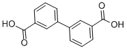 structure of CAS# 612-87-3, 3,3'-Dicarboxybiphenyl;3,3'-Bibenzoic Acid;Eu-0000364;3,3'-Biphenyldicarboxylic Acid