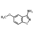 CAS 登录号：613262-21-8， 5-甲氧基-1,2-苯并噻唑-3-胺