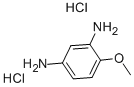 结构式 CAS# 614-94-8, 2,4-二氨基苯甲醚二盐酸盐