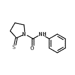 CAS 登录号：61405-63-8， N-苯基-2-硫代-1-吡咯烷甲酰胺