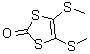 结构式 CAS# 61485-46-9, 4,5-二(甲硫基)-1,3-二硫杂环戊烯-2-酮