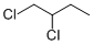 structure of CAS# 616-21-7, 1,2-Dichlorobutane;Nsc93880;Butane, 1,2-Dichloro-