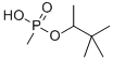 structure of CAS# 616-52-4, Pinacolyl Methylphosphonate;Methyl-(1,2,2-Trimethylpropoxy)Phosphinic Acid;3,3-Dimethylbutan-2-Yloxy-Methyl-Phosphinic Acid;O-(1,2,2-Trimethylpropyl) Methylphosphonate