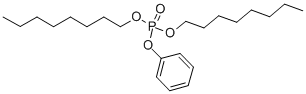 structure of CAS# 6161-81-5, Di-n-Octyl Phenyl Phosphate;Phosphoric Acid Dioctyl Phenyl Ester