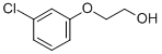 structure of CAS# 6161-83-7, 2-(3-Chlorophenoxy)Ethanol