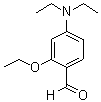 结构式 CAS# 61657-61-2, 4-(二乙基氨基)-2-乙氧基苯甲醛