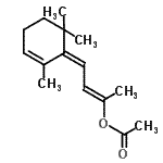 CAS#: 61693-39-8， (2E,4Z)-4-(2,6,6-Trimethyl-2-Cyclohexen-1-Ylidene)-2-Buten-2-Yl Acetate