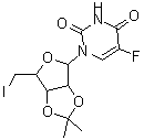 CAS#: 61787-10-8， 1-(5-Deoxy-5-Iodo-2,3-O-Isopropylidenepentofuranosyl)-5-Fluoro-2,4(1H,3H)-Pyrimidinedione
