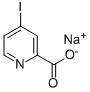structure of CAS# 618107-88-3, 4-Iodo-Pyridine-2-Carboxylic Acid, Sodium Salt