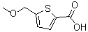 structure of CAS# 61855-04-7, 5-(Methoxymethyl)-2-Thiophenecarboxylic Acid;2-thiophenecarboxylic acid, 5-(methoxymethyl);5-(methoxymethyl)thiophene-2-carboxylic acid;5-Methoxymethyl-2-thiophenecarboxylic acid
