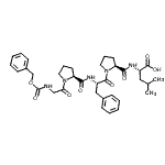 CAS 登录号：61867-13-8， N-[(苄氧基)羰基]甘氨酰-L-脯氨酰-L-苯丙氨酰-L-脯氨酰-L-亮氨酸