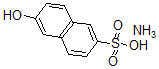 CAS#: 61886-35-9， 6-Hydroxy-2-Naphthalenesulfonic acid monoammonium salt