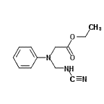 CAS#: 62011-92-1， Ethyl N-[(Cyanoamino)Methyl]-N-Phenylglycinate