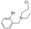 CAS 登录号：62078-98-2， N-(2-氯乙基)-N-乙基-2-溴苄基胺