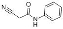 structure of CAS# 621-03-4, 2-Cyanoacetanilide;2-Cyano-N-Phenyl-Acetamide;2-Cyano-N-Phenyl-Ethanamide;N-Phenylcyanoacetamide