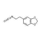 CAS 登录号：62334-09-2， 5-(2-异氰酸乙基)-1,3-苯并二氧戊环