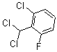 结构式 CAS# 62476-62-4, 1-氯-2-(二氯甲基)-3-氟-苯
