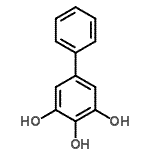 CAS 登录号：6249-27-0， 3,4,5-联苯三醇