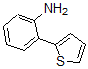 结构式 CAS# 62532-99-4, 2-(2-噻吩基)-苯胺