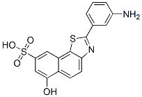 CAS#: 6259-71-8， 2-(3-Aminophenyl)-6-Hydroxynaphtho[2,1-d]Thiazole-8-Sulfonic Acid