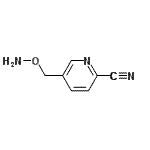 CAS 登录号：628704-18-7， 5-[(氨基氧基)甲基]-2-吡啶甲腈
