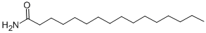 structure of CAS# 629-54-9, Hexadecanamide;Palmitamide;Amide Hpl;Cetyl Amide