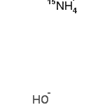 CAS 登录号：62948-80-5， (<sup>15</sup>N)铵氢氧化物