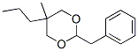 CAS 登录号：6301-66-2， 2-苄基-5-甲基-5-丙基-1,3-二恶烷