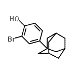 CAS#: 63013-55-8， 4-(Adamantan-1-Yl)-2-Bromophenol