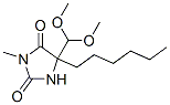 CAS#: 6318-25-8， 5-(Dimethoxymethyl)-5-Hexyl-3-Methyl-Imidazolidine-2,4-Dione