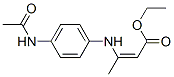 CAS 登录号：63304-45-0， 3-(4-乙酰氨基苯胺基)巴豆酸乙酯