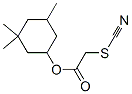 CAS 登录号：6338-71-2， (3,3,5-三甲基环己基) 2-硫氰酸基乙酸酯