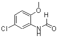 结构式 CAS# 63429-96-9, N-(5-氯-2-甲氧基苯基)甲酰胺