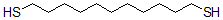 structure of CAS# 63476-06-2, 1,11-Undecanedithiol;1,11-UNDECANEDITHIOL, 99%