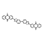 CAS 登录号：6370-85-0， 2,2'-(6,6'-联-1,3-苯并噻唑-2,2'-二基)二(9,10-蒽醌)