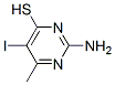 CAS#: 63732-01-4， 2-Amino-4-Methyl-5-Iodo-6-Pyrimidinethiol
