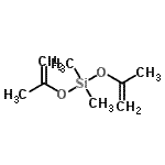 CAS 登录号：63746-11-2， 二(异丙烯基氧基)(二甲基)硅烷