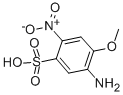 CAS#: 6375-05-9， 5-Amino-4-Methoxy-2-Nitrobenzenesulfonic Acid