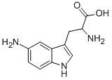 结构式 CAS# 6383-69-3, 5-氨基-DL-色氨酸