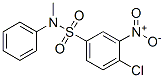 structure of CAS# 6409-51-4, 4-Chloro-N-Methyl-3-Nitro-N-Phenylbenzenesulphonamide;4-Chloro-N-Methyl-3-Nitro-N-Phenyl-Benzenesulfonamide;Ae-641/01626022;Zinc04072996