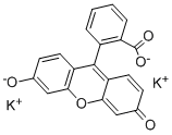 CAS 登录号：6417-85-2， 荧光素钠 K