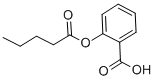 structure of CAS# 64206-54-8, 2-Valeryloxybenzoic Acid;2-(1-Oxopentoxy)Benzoic Acid;2-Valeryloxybenzoic Acid;Spectrum2_000160